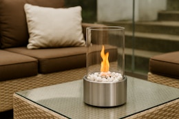 Buy a $31 Outdoor/Indoor Tabletop Fire Pit From Lowe's (Save 40%) card image