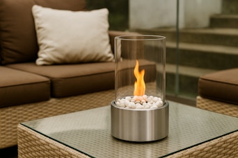 Lowe's tabletop fire pit
