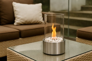 Lowe's tabletop fire pit