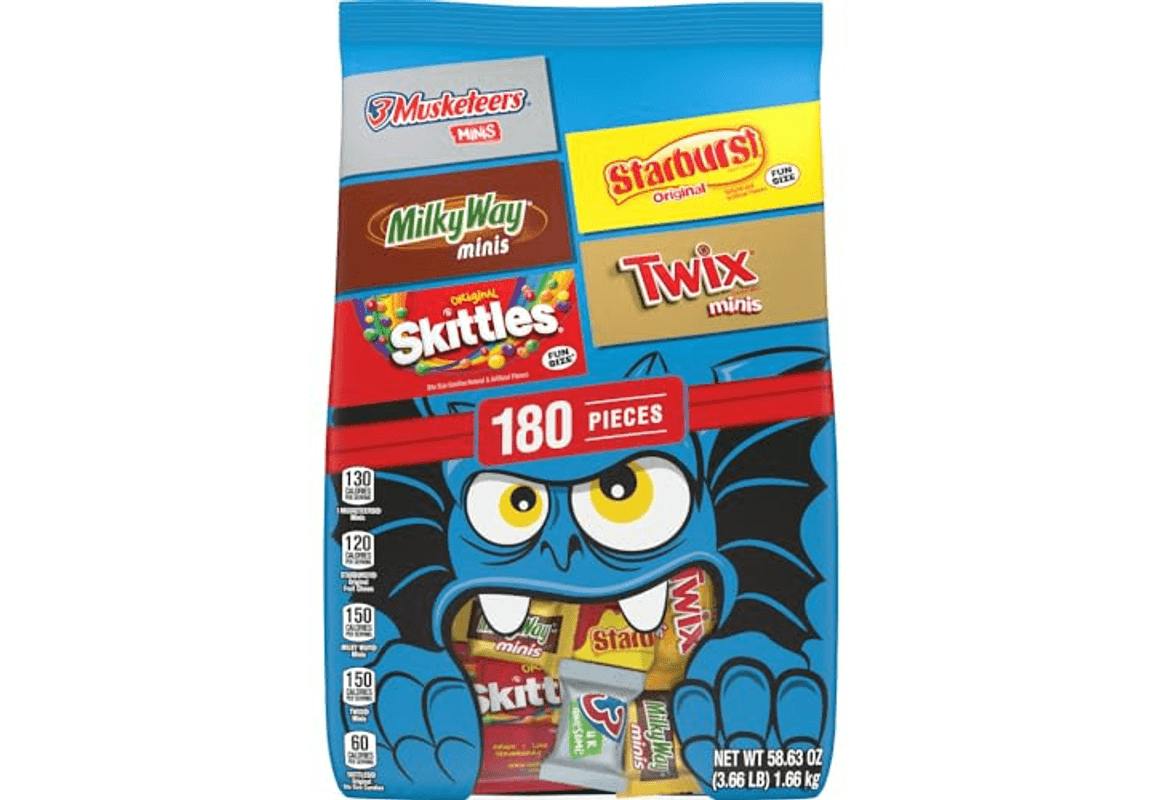 2 Mars Halloween Candy Variety Packs