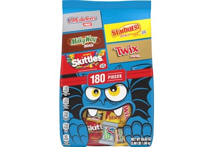 2 Mars Halloween Candy Variety Packs