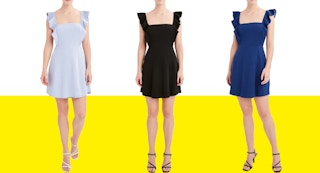 walmart bcbg paris mini ruffle dress collage 2023 1681302863 1681302863