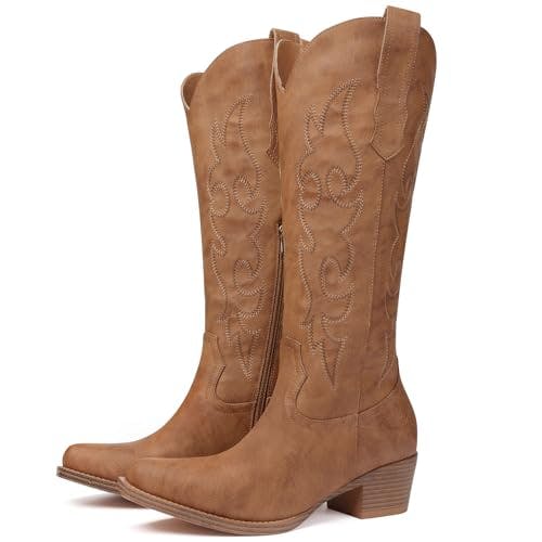 Women's Wide-Calf Cowboy Boots