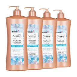 Suave 2-in-1 Shampoo + Conditioner 4-Pack