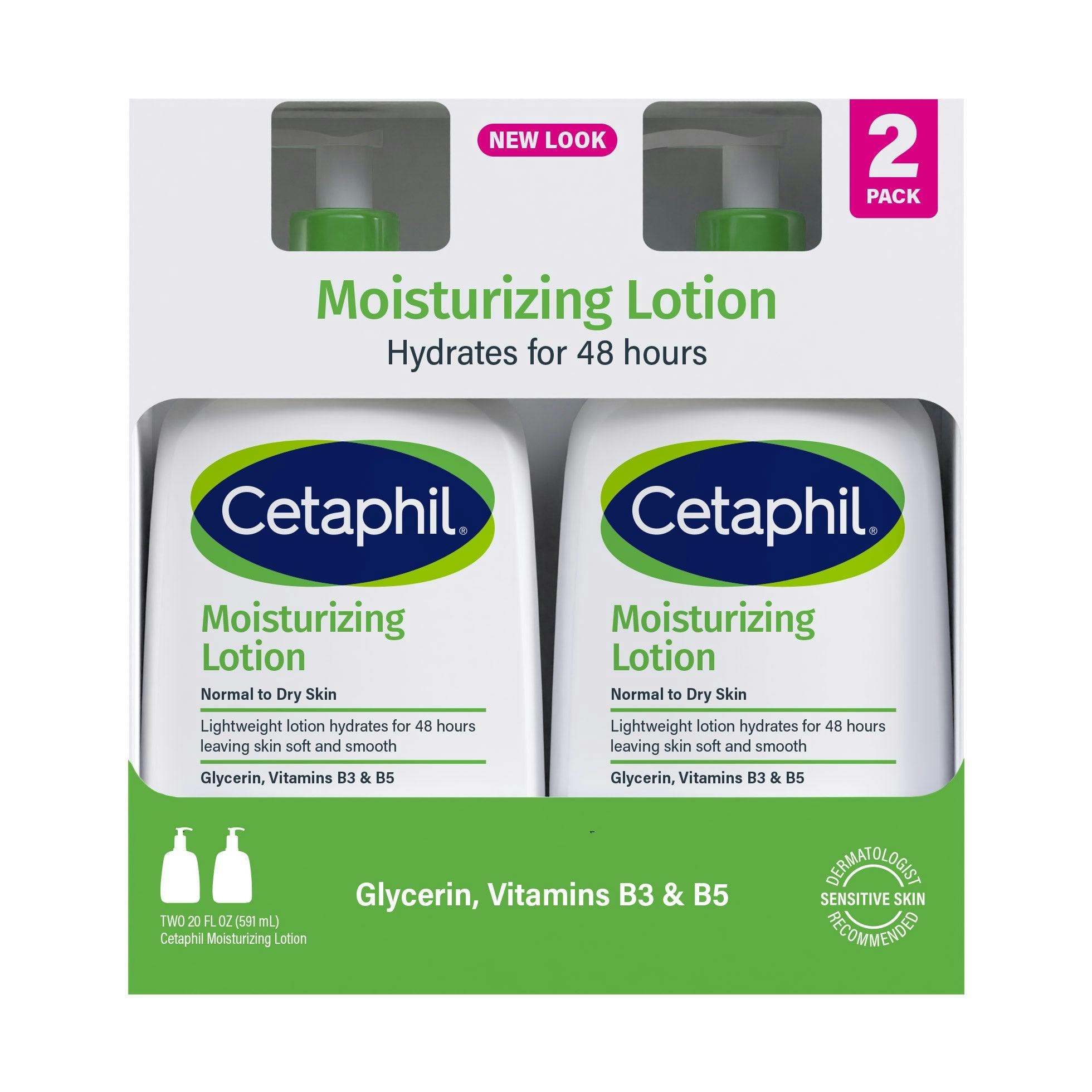 Cetaphil Moisturizing Lotion 2-Pack