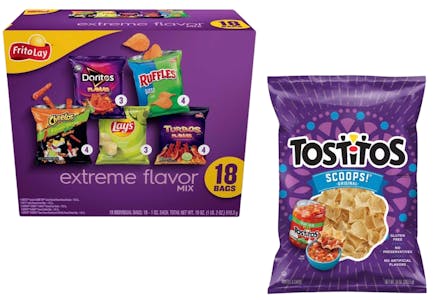 2 Tostitos + 1 Frito-Lay Product