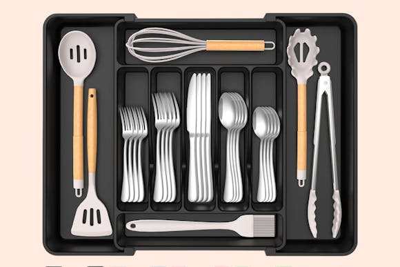 Amazon Bestseller: Expandable Silverware Organizer, Now Just $5.69