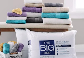 kohl's pillows and towels