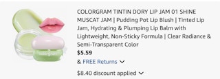 Colorgram lip jam Amazon receipt