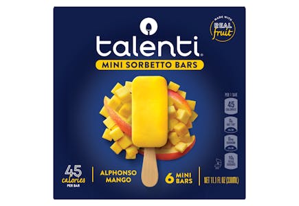 2 Talenti Mini Sorbetto Bar Boxes