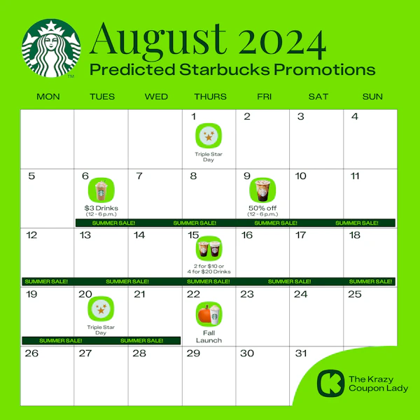 Current Starbucks Offers + Promotions: Starbucks August 2024 Discounts ... Current Starbucks Offers + Promotions: Starbucks August 2024 Discounts ...