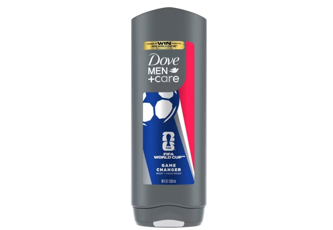 2 Dove Men+Care Body Wash Bottles