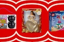 Cra-Z-Slimy, Holiday Barbie, and Disney princess legos