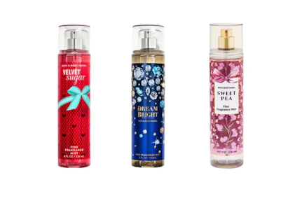 Bath & Body Works Fragrance Mist