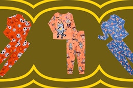 Walmart toddler character halloween pajama set