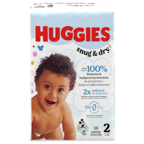 2 Huggies Diaper Packs