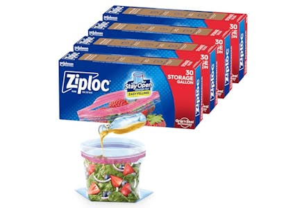Ziploc Gallon Storage Bags