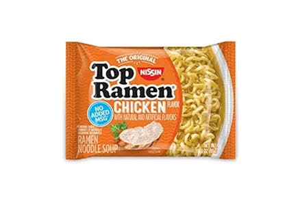 Nissin Top Ramen Noodle Soup 24-Pack