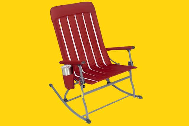 Portable Folding Rocking Chair, Just $60 at Sam's Club (Reg. $70) card image