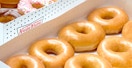 boxes of krispy kreme original glazed doughnuts