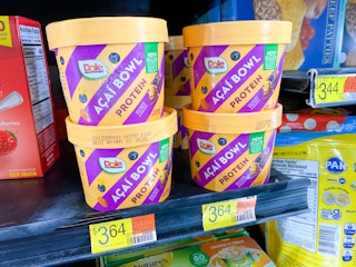 dole acai bowls on walmart shelf