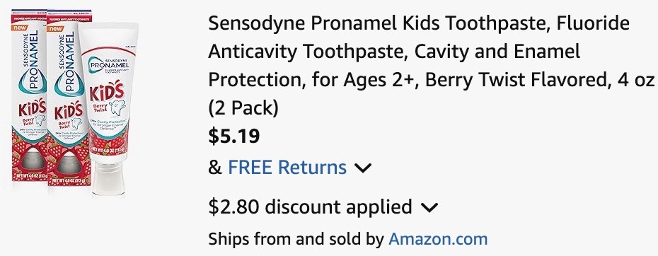 amazon-sensodyne-kids-cart