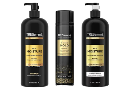 3 TRESemme Hair Products