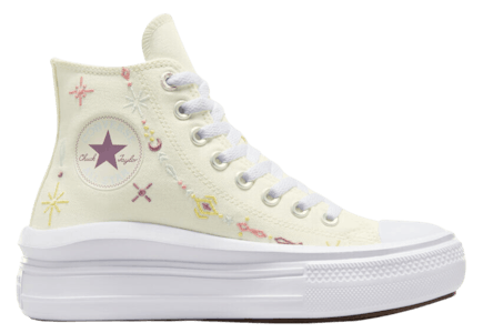 Converse All Star Platform Embroidery