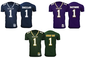 Adult Football Team Jersey Printed Tee