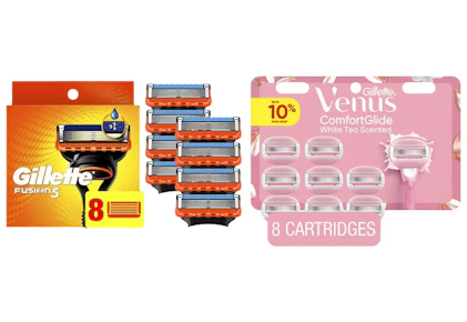 1 Gillette + 1 Venus