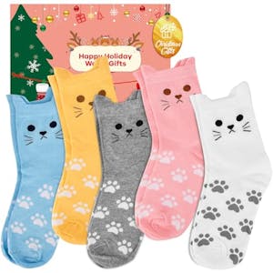 Cute Cat Socks Set