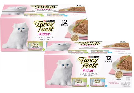 2 Purina Fancy Feast Kitten Variety Packs