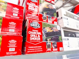 Father’s Day Gift Idea: Portable Grill and Smoker, Now $49 at Walmart card image