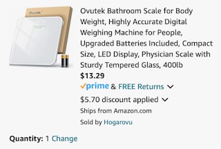 Amazon Bathroom Scale 2024 2