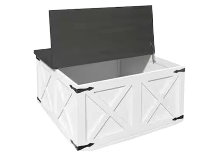 Hinged Lift-Top Coffee Table