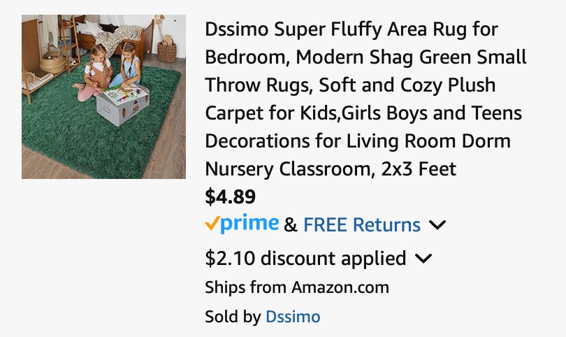 Amazon Fluffy Area Rug 2025