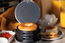 a hamilton beach breakfast sandwich maker with a bagel