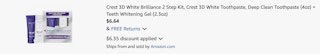 Amazon Crest 3D White Brilliance Kit 2025