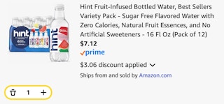 Hint Fruit-Infused Water