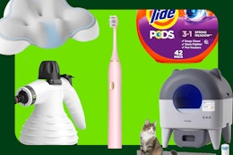 amazon items on a green grid
