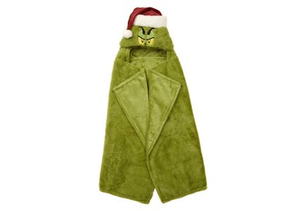 The Grinch Kids' Hooded Blanket