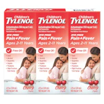 Tylenol Children's Oral Suspension 3-Pack
