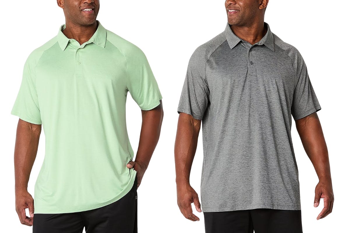 Xersion Men’s Cooling Big and Tall Polo Shirt