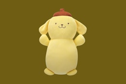 squishmallows pompompurin plush