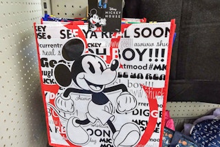 mickey mouse tote bag
