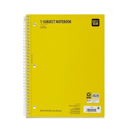 Pen+Gear College Ruled Notebook