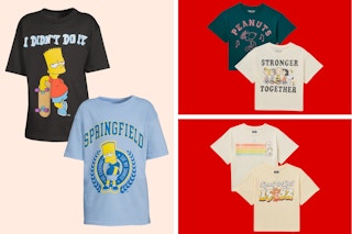 Kids' Shirt 2-packs (walmart.com): The Simpsons, Peanuts & Care Bears