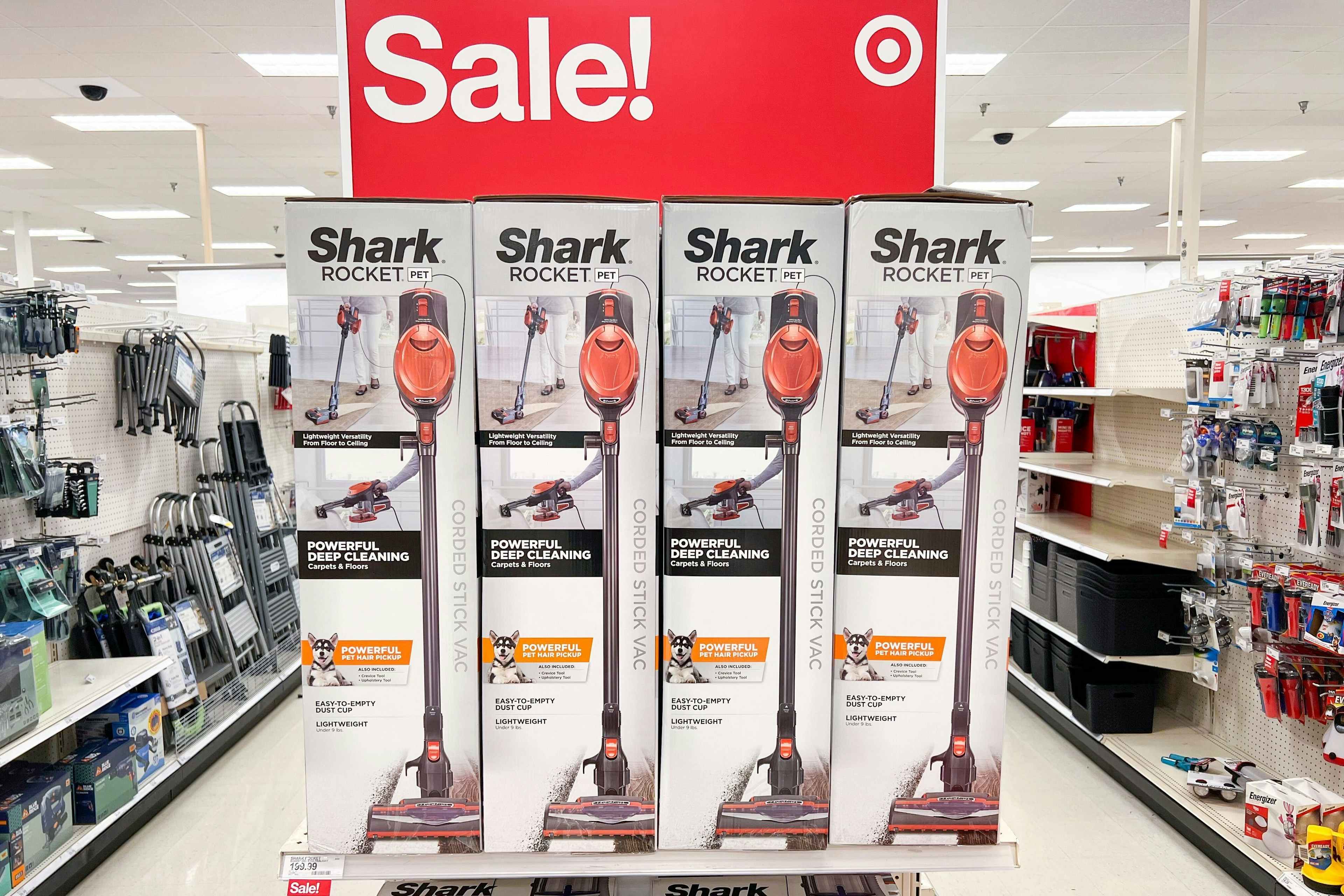 Shark Rocket Stick Vacuum, Just 113.99 at Target The Krazy Coupon Lady
