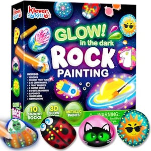Glow in the Dark Rock Painting Kit