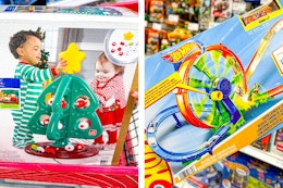 Step2 Advent Calendar and Hot Wheels track